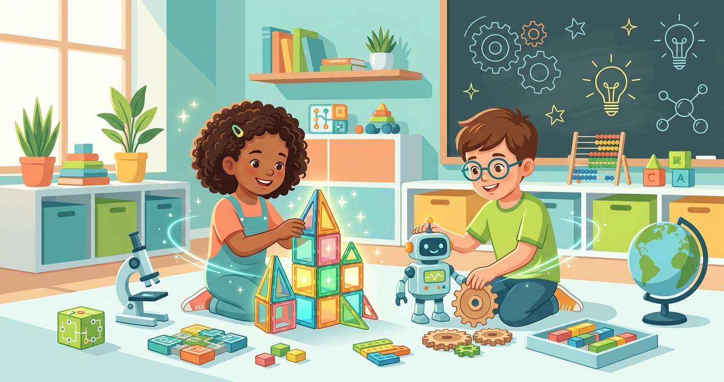 Unlocking Brilliance: How STEM Toys Supercharge Early Childhood Development