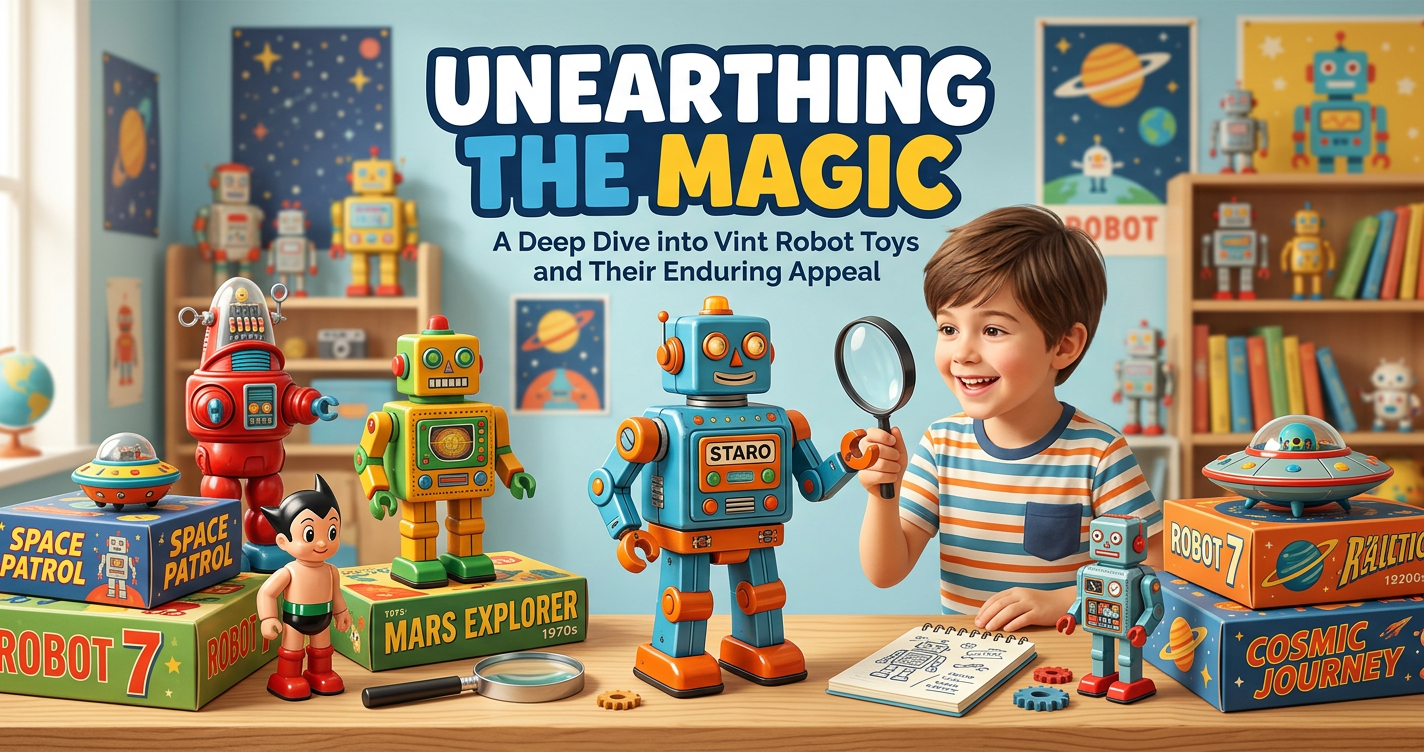 Unearthing the Magic: A Deep Dive into Vintage Robot Toys and Their Enduring Appeal