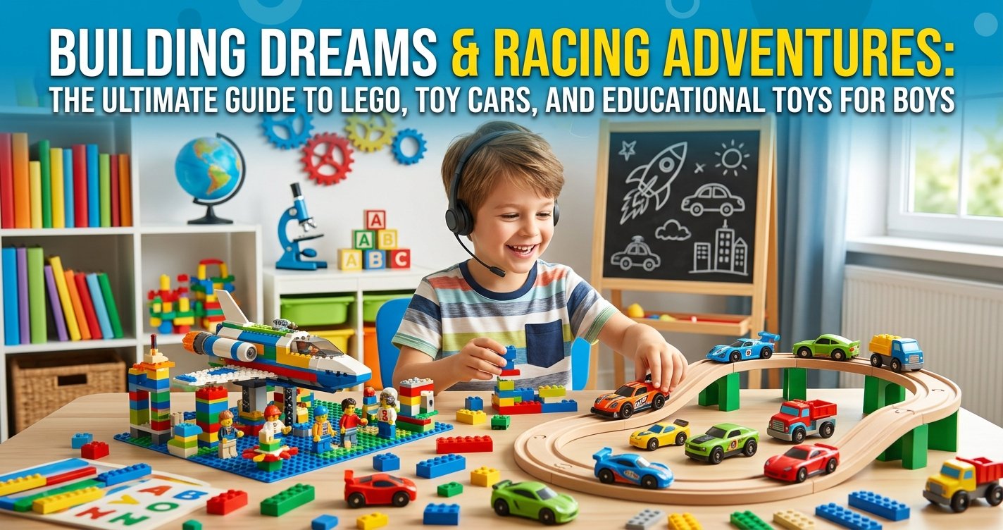 Building Dreams & Racing Adventures: The Ultimate Guide to LEGO, Toy Cars, and Educational Toys for Boys