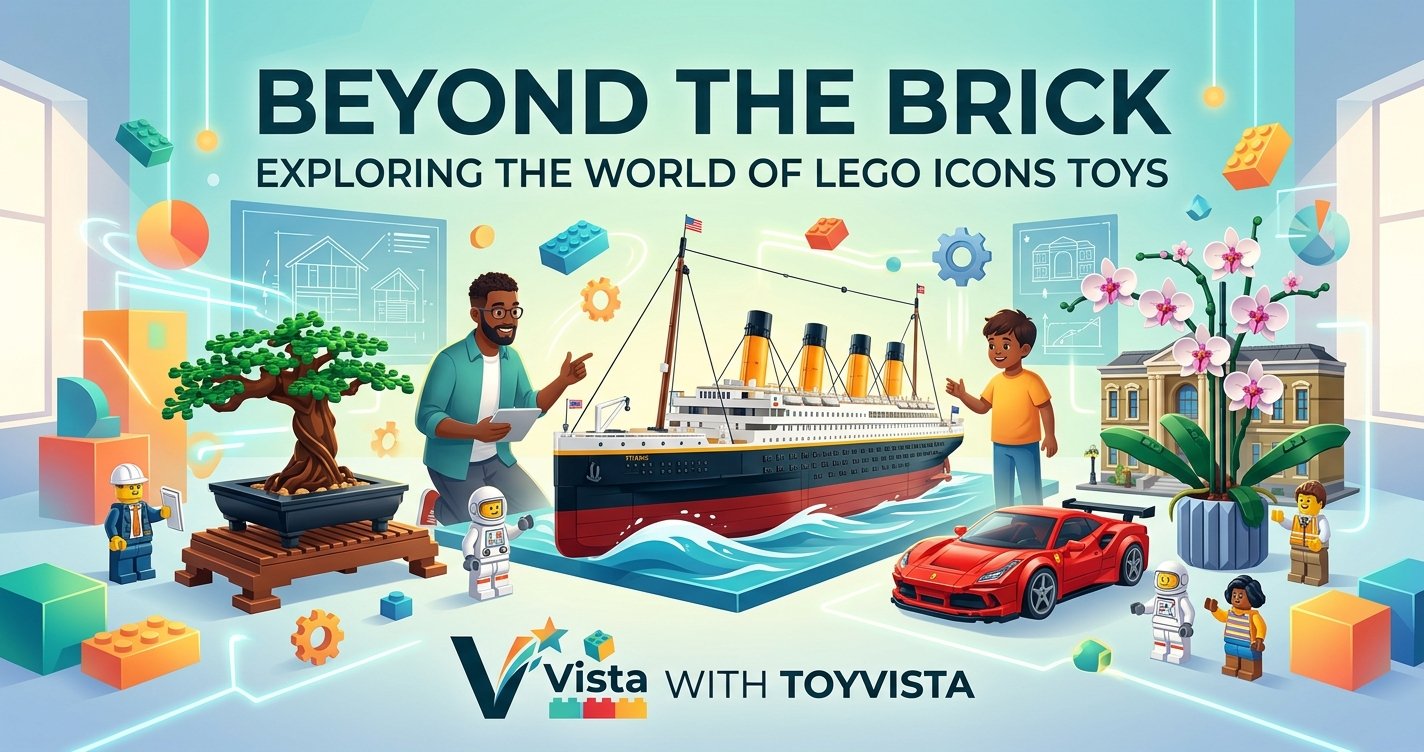 Beyond the Brick: Exploring the World of LEGO Icons Toys with ToyVista