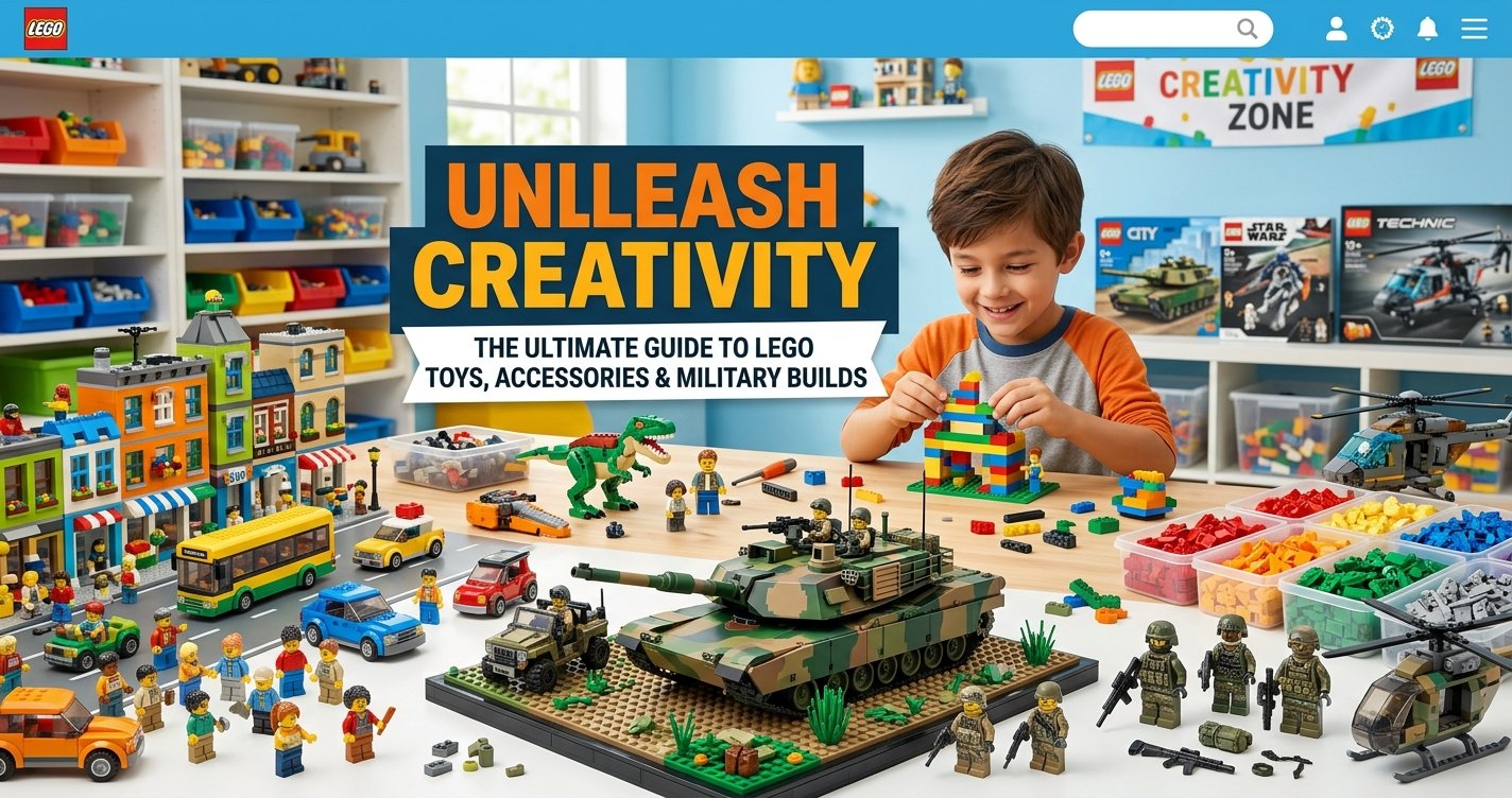 Unleash Creativity: The Ultimate Guide to LEGO Toys, Accessories & Military Builds