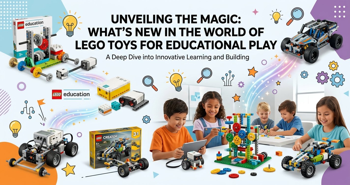Unveiling the Magic: What's New in the World of LEGO Toys for Educational Play