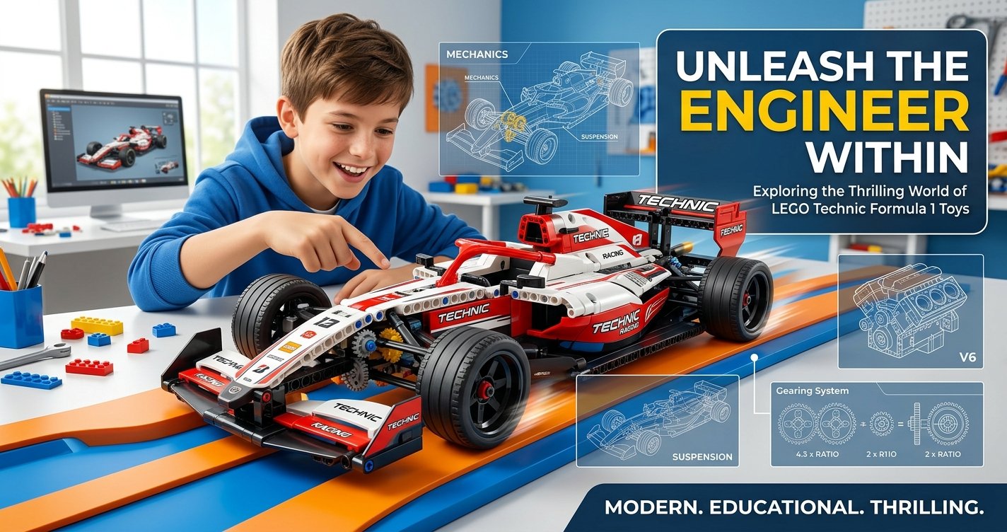 Unleash the Engineer Within: Exploring the Thrilling World of LEGO Technic Formula 1 Toys