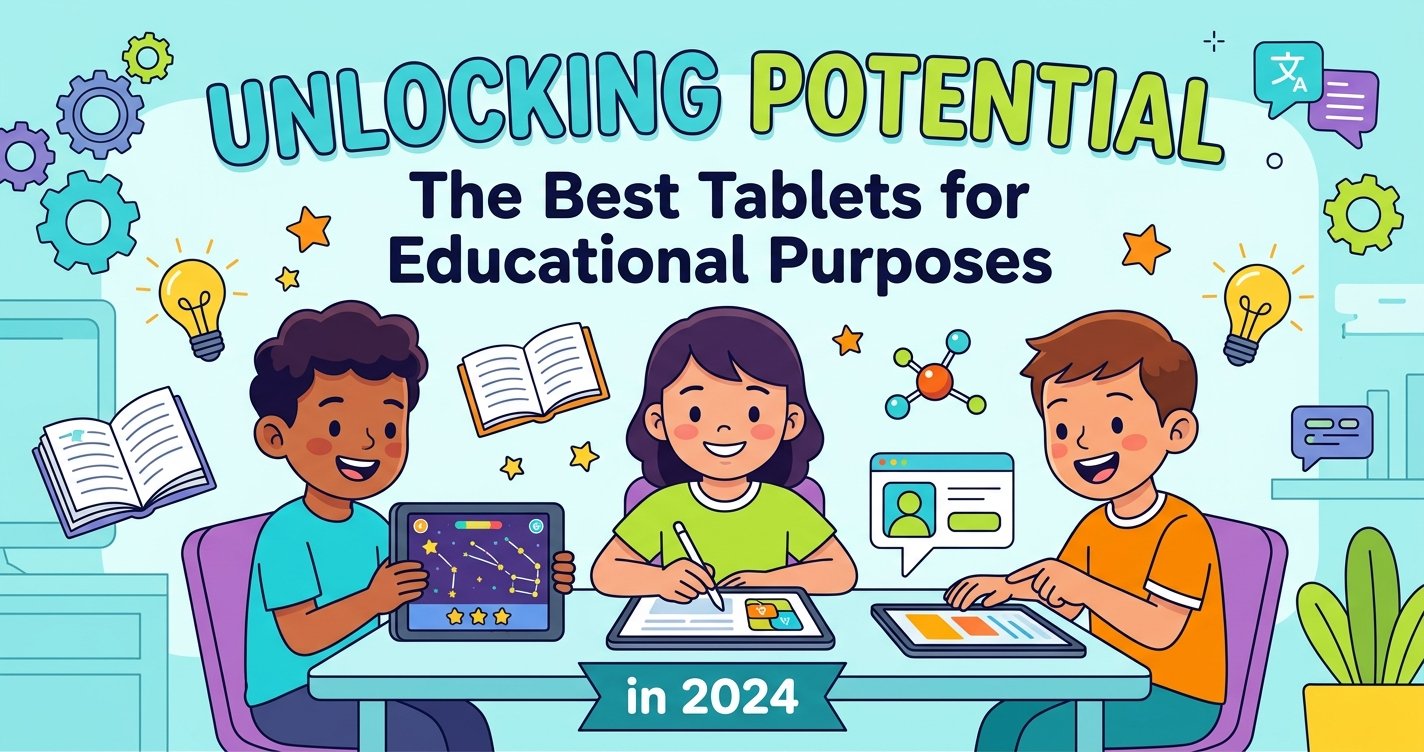 Unlocking Potential: The Best Tablets for Educational Purposes in 2024