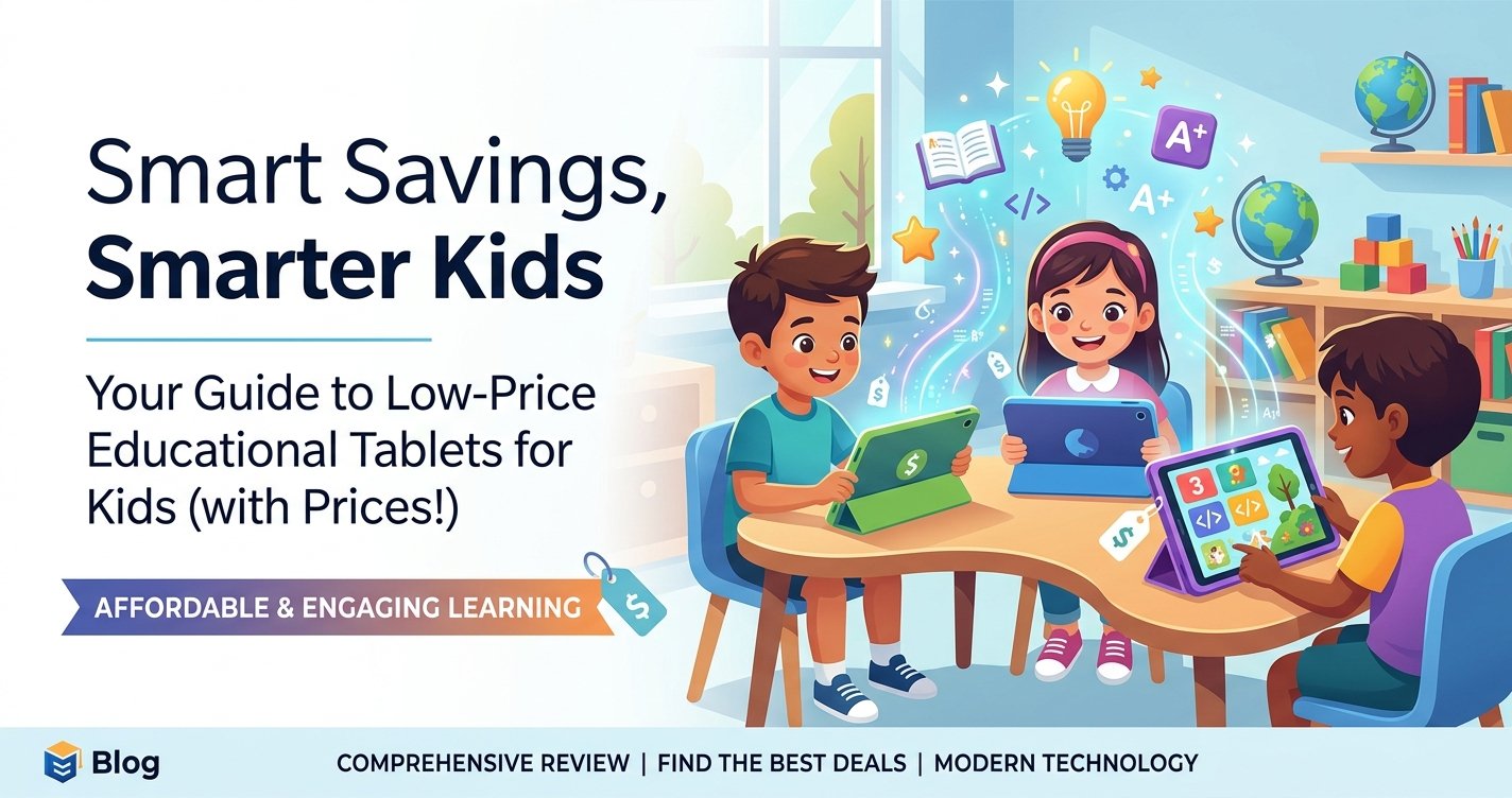 Smart Savings, Smarter Kids: Your Guide to Low-Price Educational Tablets for Kids (with Prices!)