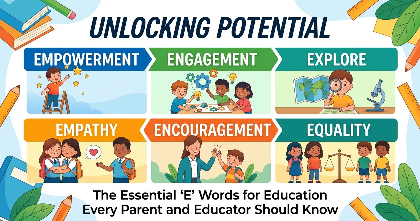 Unlocking Potential: The Essential 'E' Words for Education Every Parent and Educator Should Know