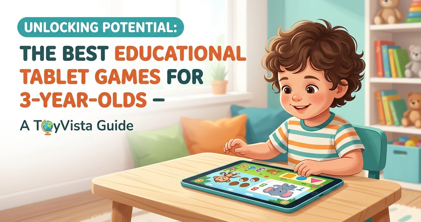Unlocking Potential: The Best Educational Tablet Games for 3-Year-Olds – A ToyVista Guide