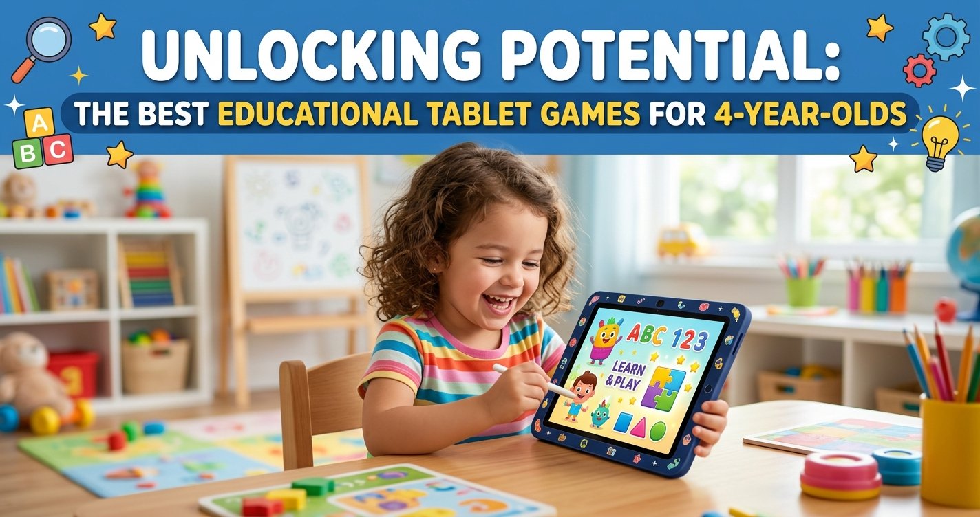 Unlocking Potential: The Best Educational Tablet Games for 4-Year-Olds