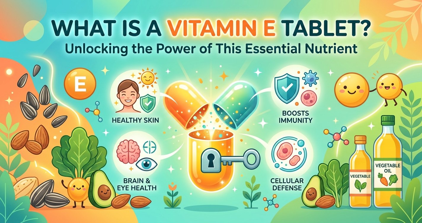 What is a Vitamin E Tablet? Unlocking the Power of This Essential Nutrient