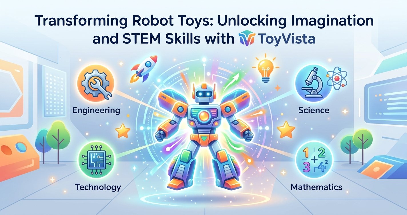 Transforming Robot Toys: Unlocking Imagination and STEM Skills with ToyVista