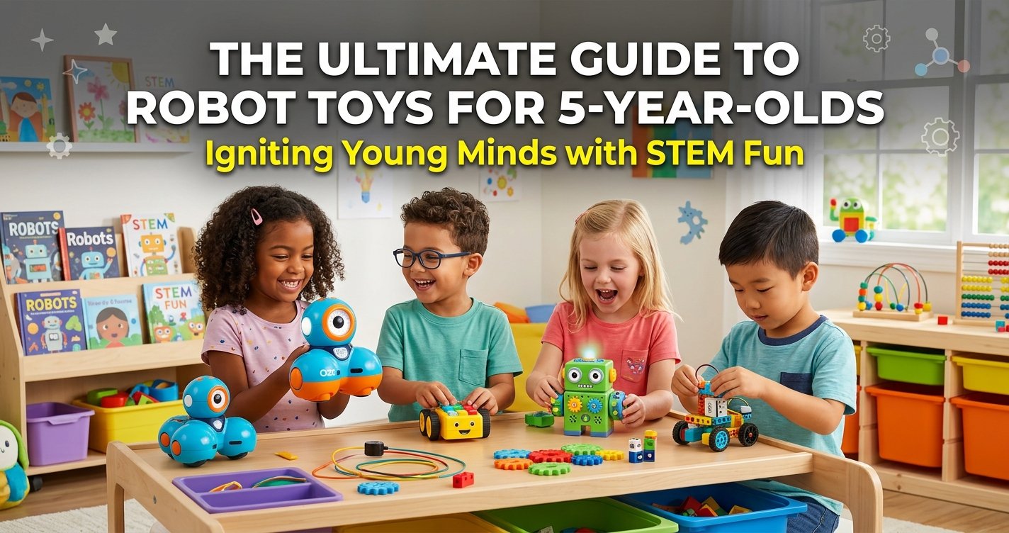 The Ultimate Guide to Robot Toys for 5-Year-Olds: Igniting Young Minds with STEM Fun