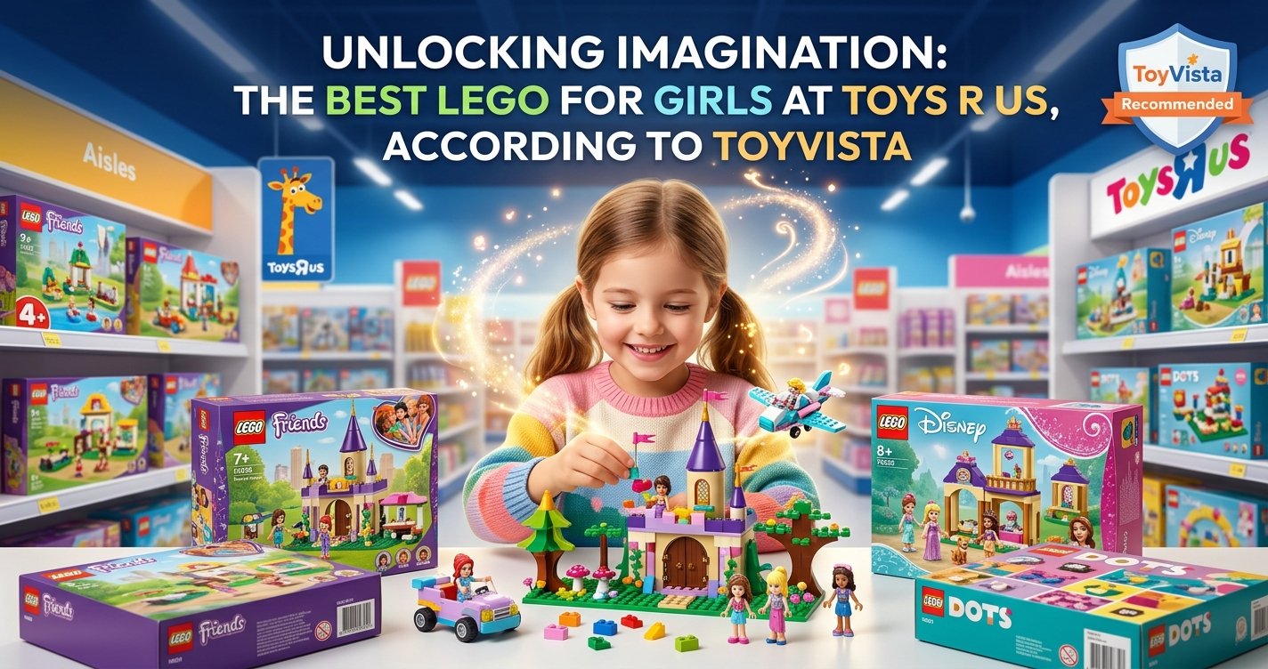 Unlocking Imagination: The Best LEGO for Girls at Toys R Us, According to ToyVista