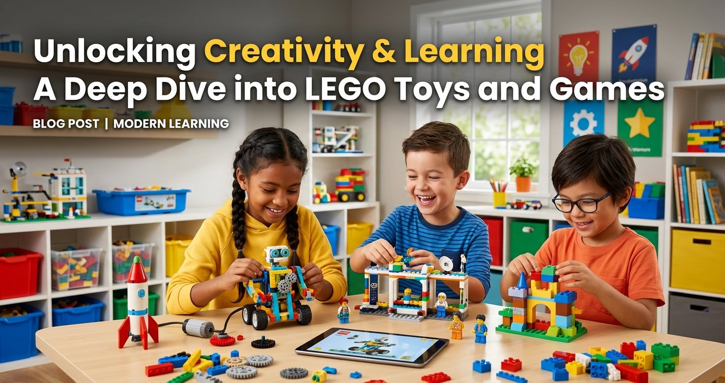 Unlocking Creativity & Learning: A Deep Dive into LEGO Toys and Games
